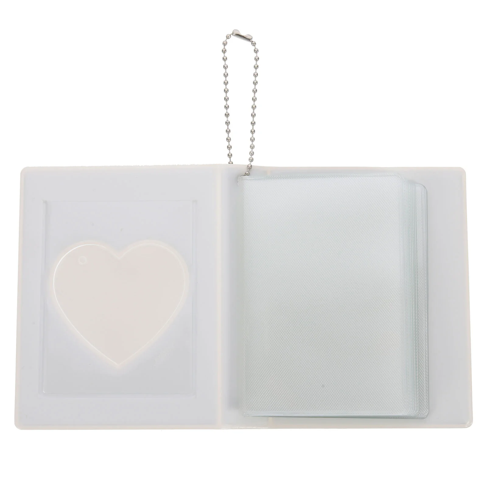 Love Photo Album for Girls Holder Commodity Small Heart Picture Pvc Hollow Albums Student Pendant