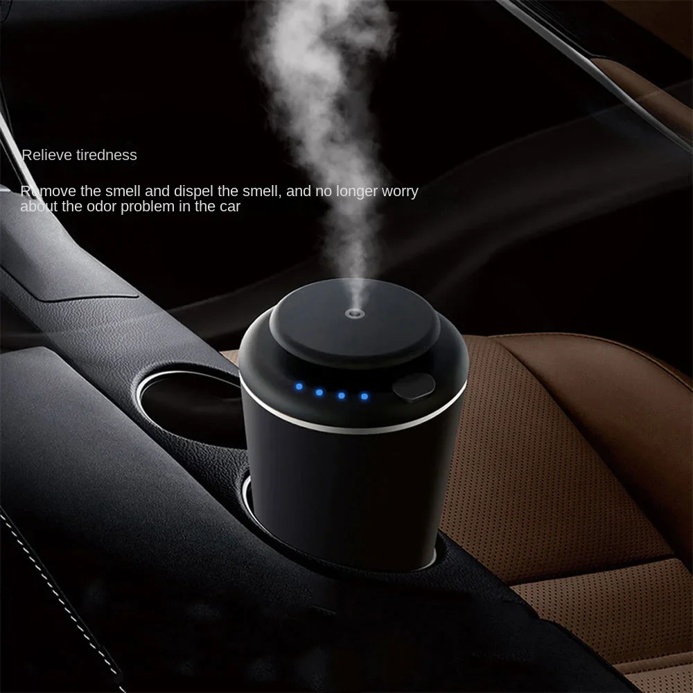 FirmHome StoreAroma Diffuser USB Rechargeable Car Air Freshener Fragrance Diffuser Odor Removal Scent Machine For Room Bedroom O
