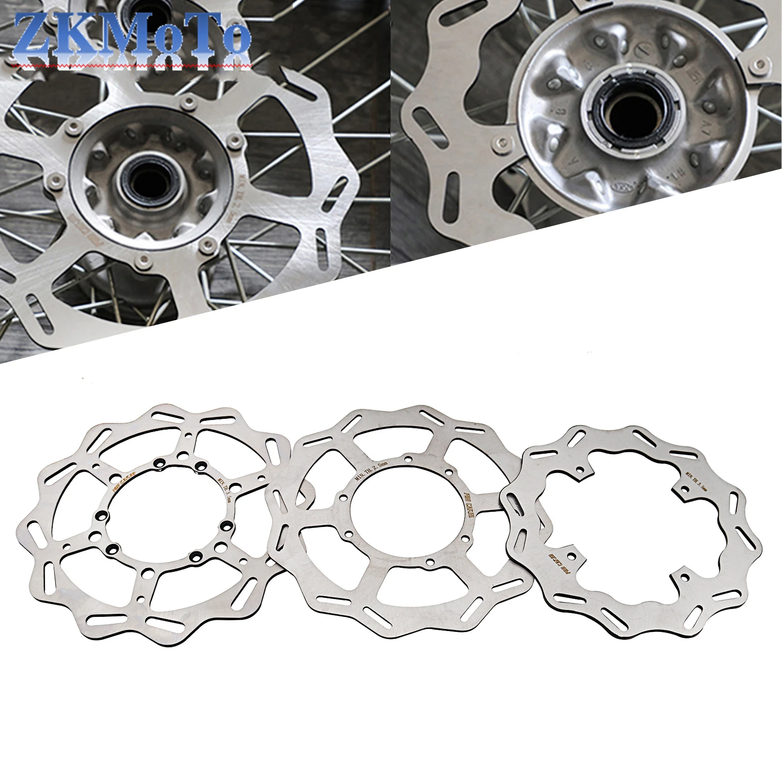 

Ротор переднего и заднего тормозного диска для мотоцикла 240 мм 260 мм 270 мм для Honda CR125E CR125R CR250E CR250R CRF250R CRF250X CRF450R CRF450X