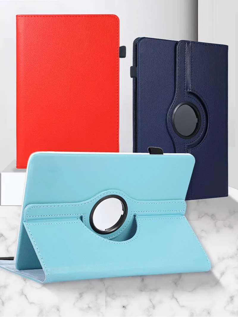

Universal 10inch Tablet Case 360 Degree Rotating Leather Case Adjustable cover For Oscal Pad 10 10.1 Pad 7