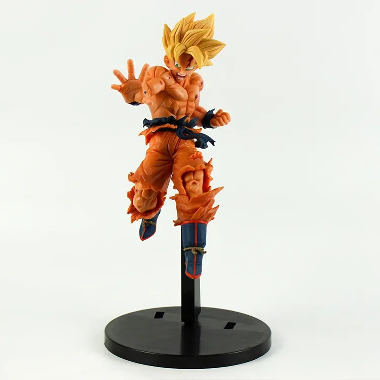 Anime Dragon Ball Goku Vegeta รูป Super Saiyan Figurine ตัวเลขการกระทํารูปปั้นตุ๊กตาของเล่นของขวัญเด็ก