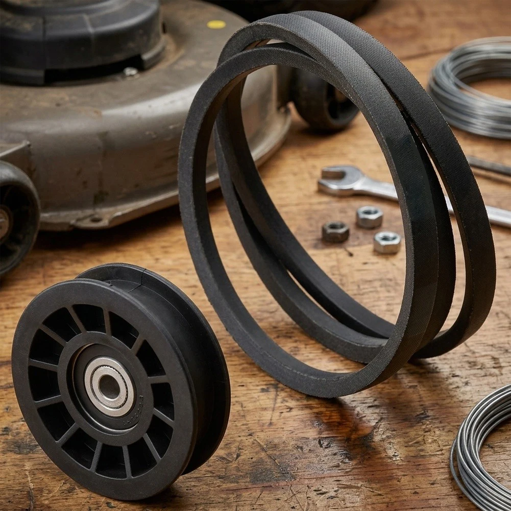 Mower Replacement Kit Idler Pulley For Rough Terrains Long-lasting Performance Wear Resistant High Durability For Z254F