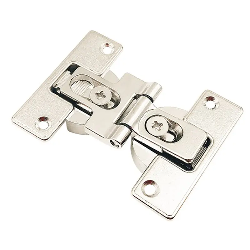 B97A-2-Piece 180-Degree Folding Hinge For Cabinet Linkage Doors, Door Hardware
