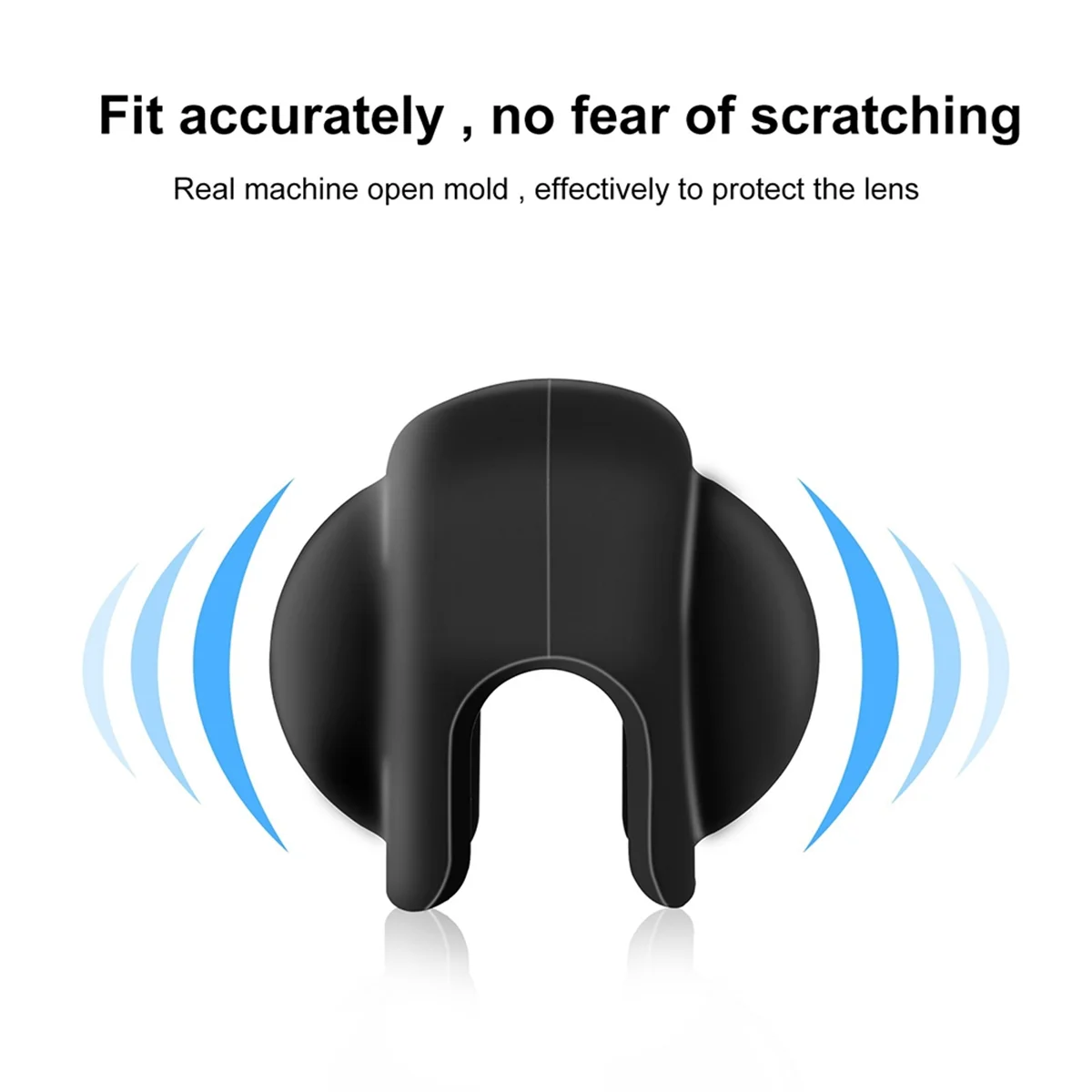 Lens Protective Case4Pcs Lens Case for X4 Panoramic Sports Camera Lens Case 360 Multifunctional Convenient Lens Silicone Case