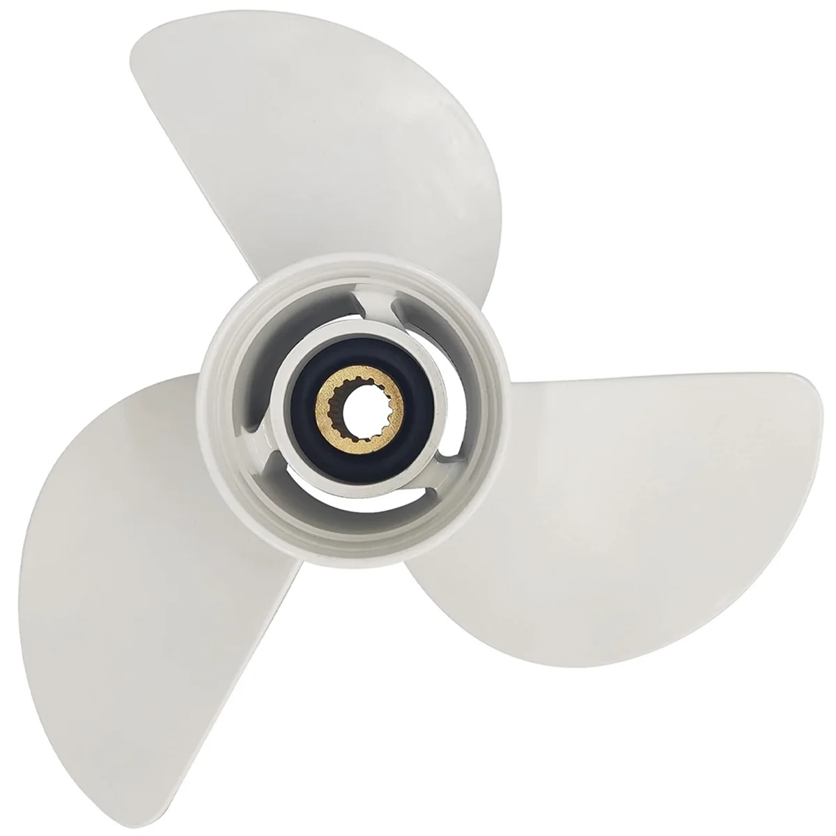 

Aluminum Propeller 13 1/2X15-K 6E5-45947-00-EL for YAMAHA 60-115HP Outboard Motor 6E5-45947-00