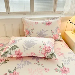 100% Cotton 48cm*74cm Pillowcase Beauty Floral Printing Pillow Case Cover For Bedroom