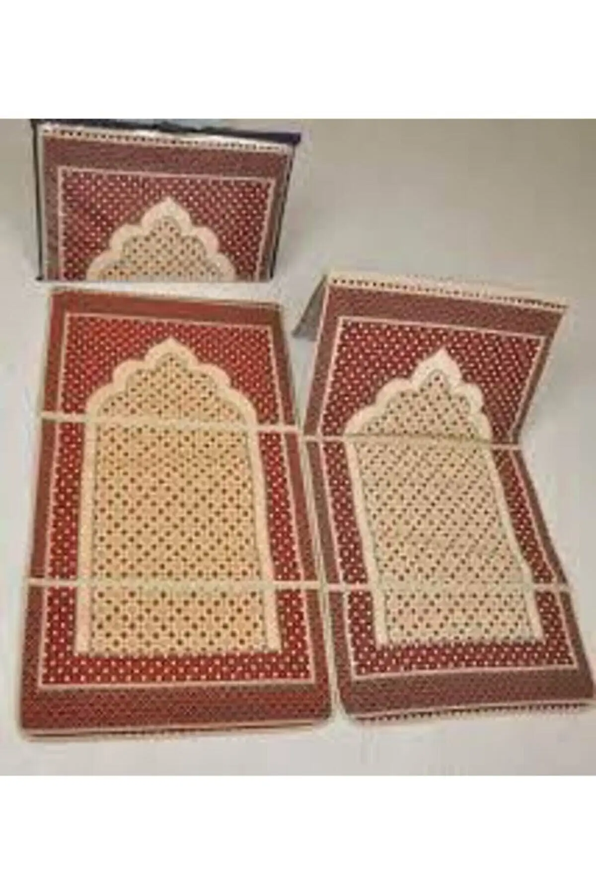 DOLBOVI prayer-prayer Rug-back support prayer Rug-back-back-2 pcs Meditation Rug-foldable prayer Rug