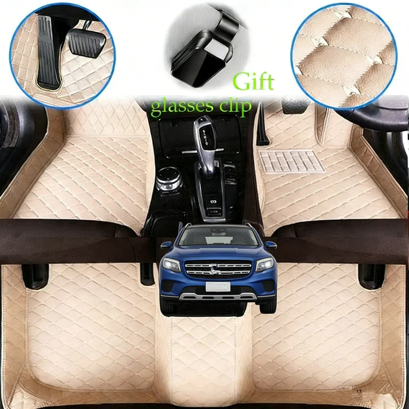 

Custom For Mercedes EQB X243/GLB X247 EQB260/EQB350 SUV 5/7-Seat 2021-2026 Car Floor Mats Carpets Covers Left /Right Hand Drive