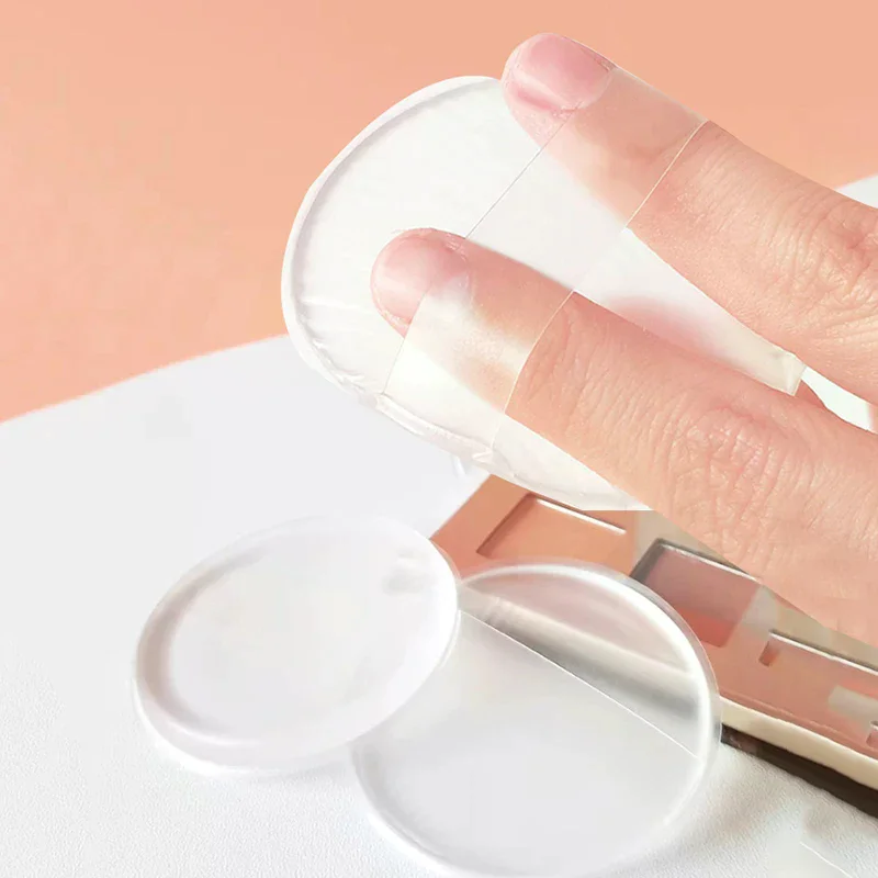 Soft Silicone Gel Powder Puff Sponge For Cosmetic Face Foundation BB Cream No Powder Eating Powder Cosmetic Puff Makeup Tools