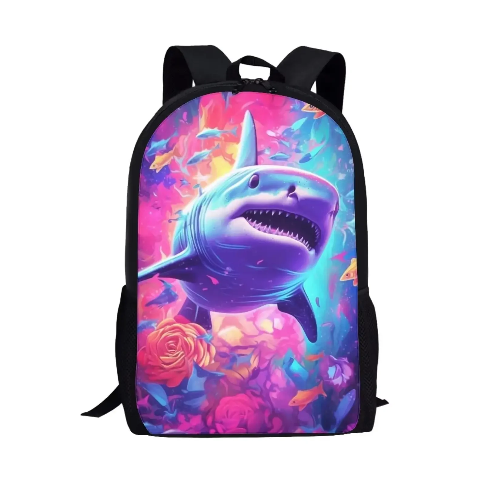 Simpatico zaino Killer Whale Borsa da scuola per animali magici fantastici per ragazzi e ragazze Bookbag Borse portaoggetti di grande capacità Borsa per computer regalo