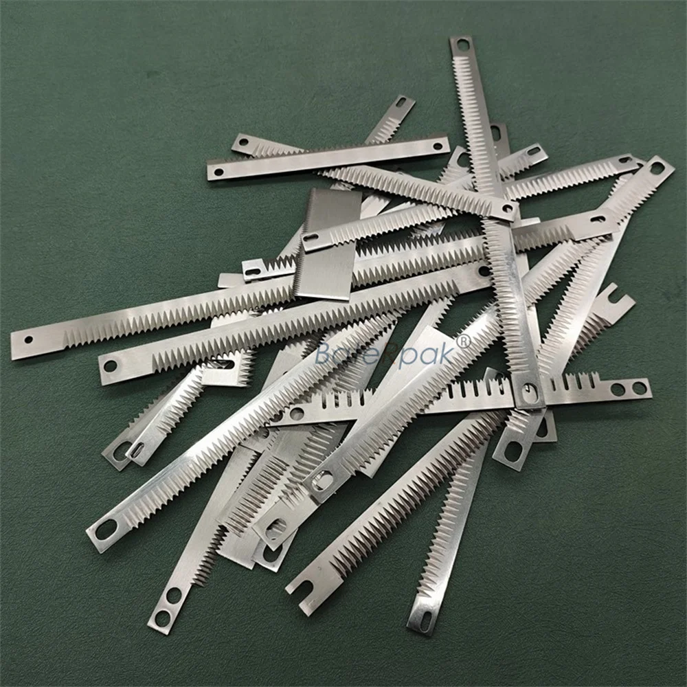 บาเตอร์แพคใบมีดตัดสแตนเลส 2 ชิ้นสำหรับเครื่องซีลถุงชา,เครื่องบรรจุแนวตั้งมีด,อะไหล่เครื่องบรรจุ