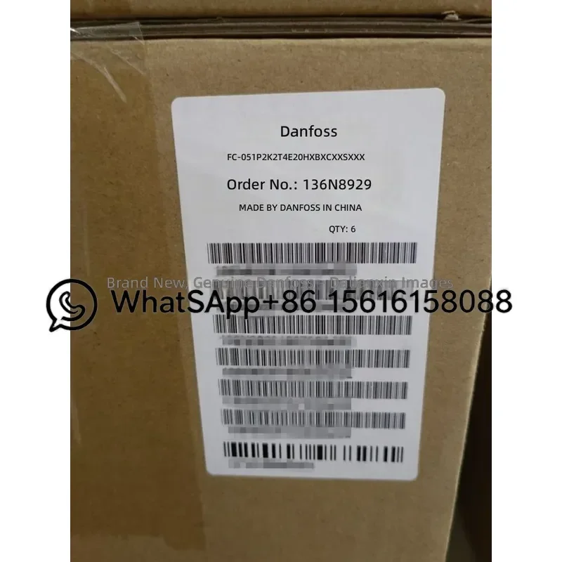 Danfoss VFD FC-051P2K2T4E20HXBXCXXXSXXX 2.2KW Inverter Drive 136N8929 Variable Frequency Converter AC Motor Speed Controller
