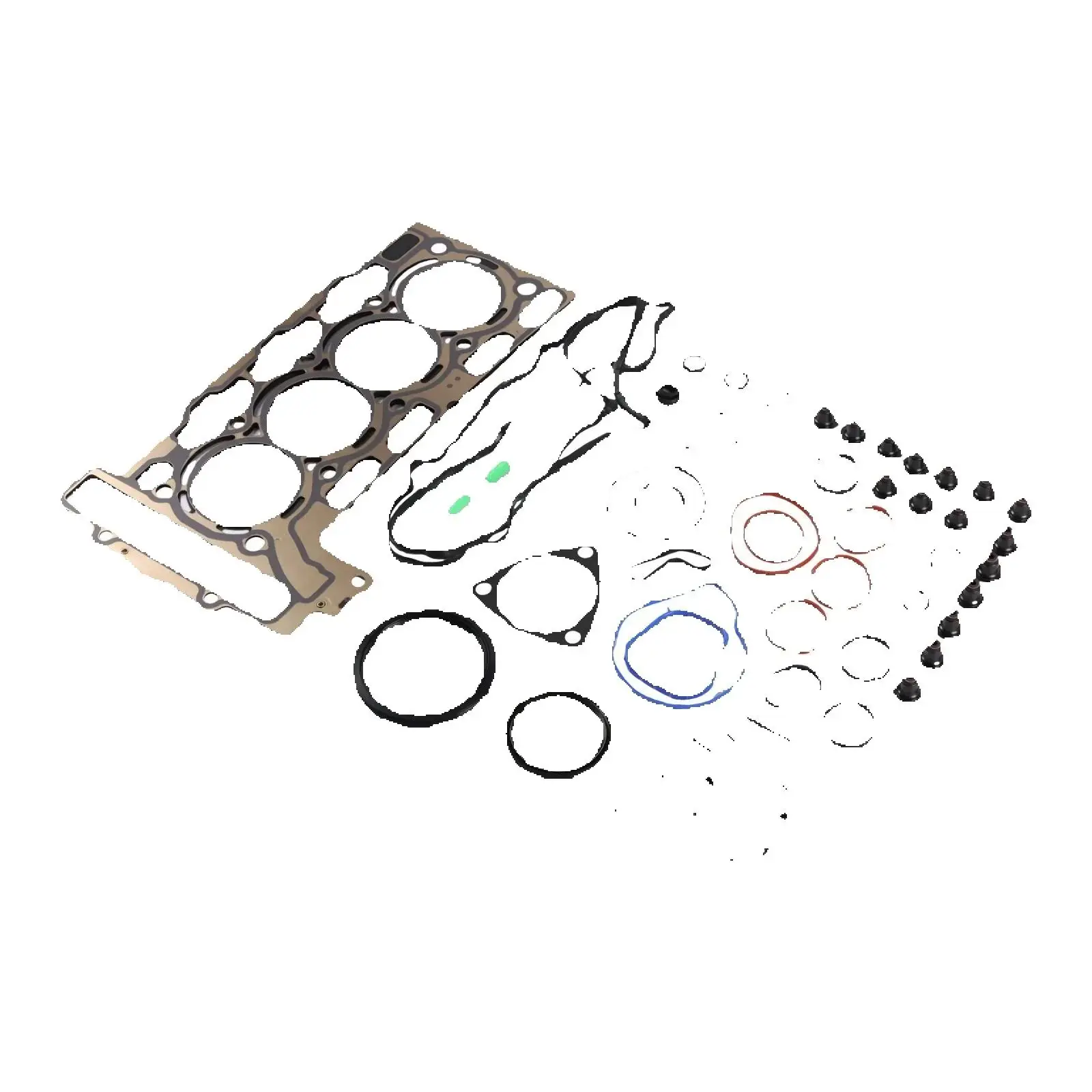 1 Satz Motorüberholungsdichtungssatz 11127567877 11127595139 für 2007–2016 Mini Cooper R55 R56 R57 R60 R61 N12 N16 1,6 l