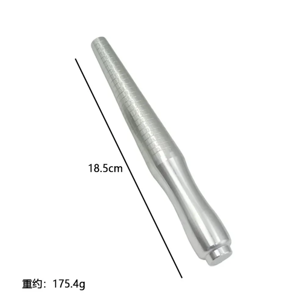 Russian RU Size Metal Ring Sizer Set With Ring Mandrel Stick Finger Sizing Measuring Gauge Jewelry Making Tools Kit