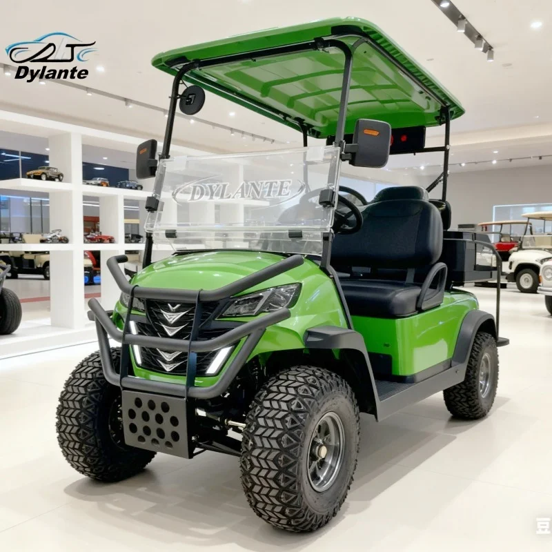 

(4+2)6-местная электрическая внедорожная многофункциональная тележка для гольфа UTV, подходит для верхних клюшек и отелей в аэропорту, Legal Golf Cart