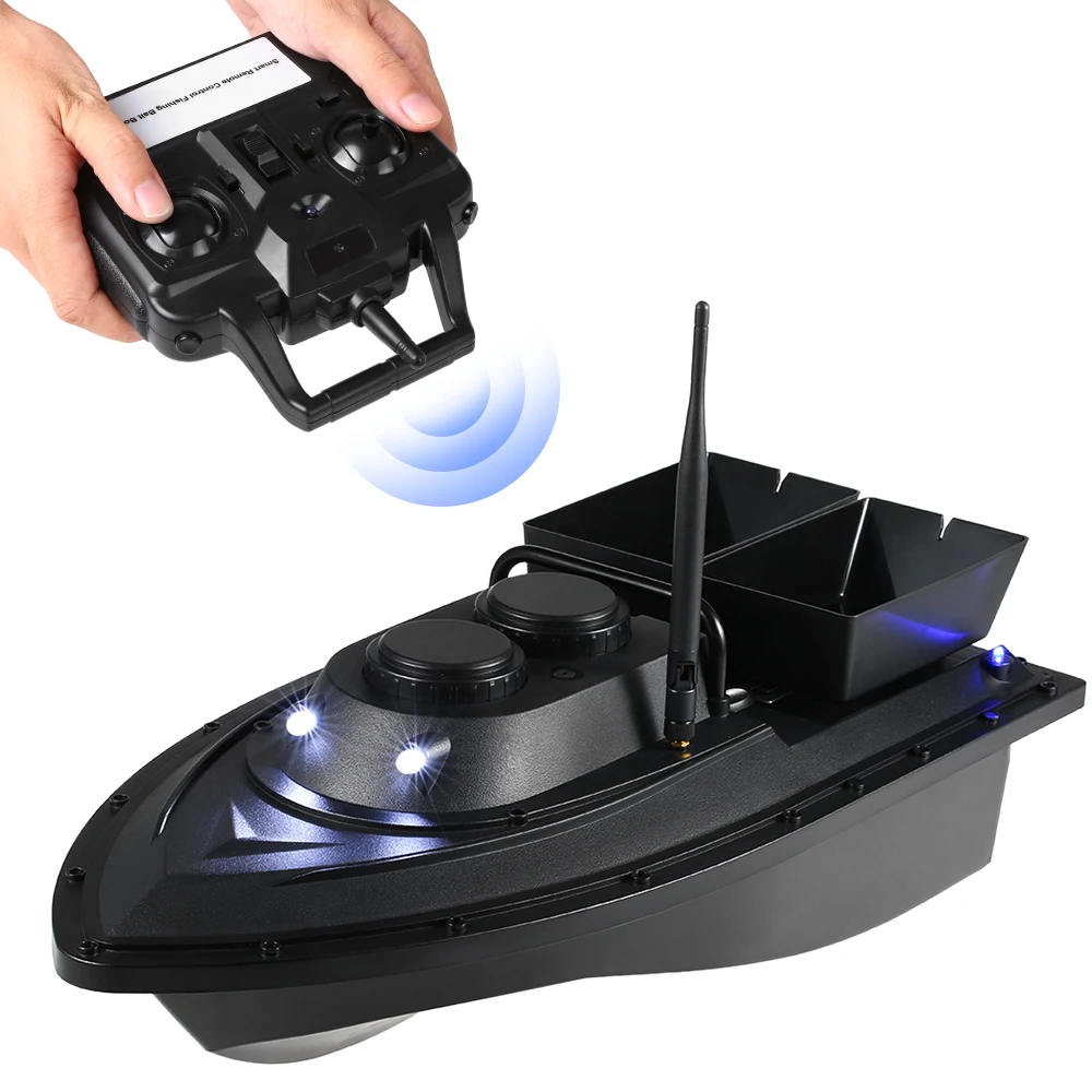 Smart Fishing Bait Boat RC D11 500M Remote Control Fishing Feeder Toy  Fishing Boat Remote Range Fish Finder Speedboat