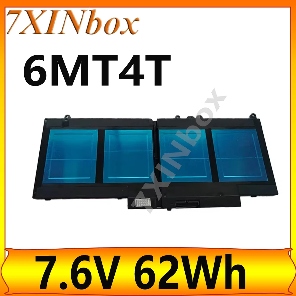 7XINbox 6MT4T 7.6V 62Wh OEM Laptop Battery For Dell Latitude 14 5470 E5470 15 5570 E5570 Precision 15 3510 M3510 Series