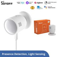 SONOFF SNZB-06P Zigbee Smart Human Presence Sensor Rardar Detector Motion Sensor Via Alexa Google Home Assistant Alice ZHA 2MQTT