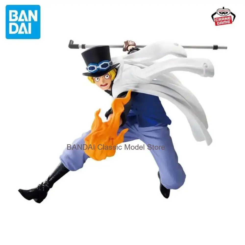 

Оригинальная коллекционная фигурка Bandai Banpresto One Piece Battle Record Collection - Сабо, ПВХ, 12 см, аниме-модель, подлинная игрушка, подарок
