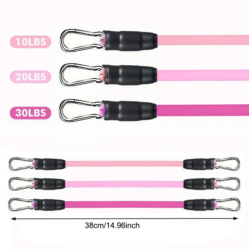 Ankle Straps Resistance Bands Set Fitness Workout Exercise Equipment Ankle Weight Yoga Elastic Fitness Band For Gym Man Woman