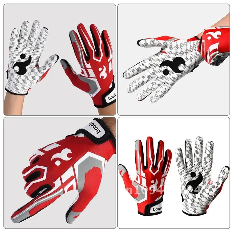 1Pair Youth Baseball Batting Hiking Gloves American Football for Protective Professional Baseball Non-slip Gloves Camping