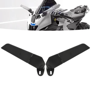 Motorradspinnenrückspiegel, einstellbarer Windflügelspiegel, Ninja -Ersatz 250, 300, H2, H4, 2PCS 10 Hauptverkäufe der Rückseite von 250 - №3
