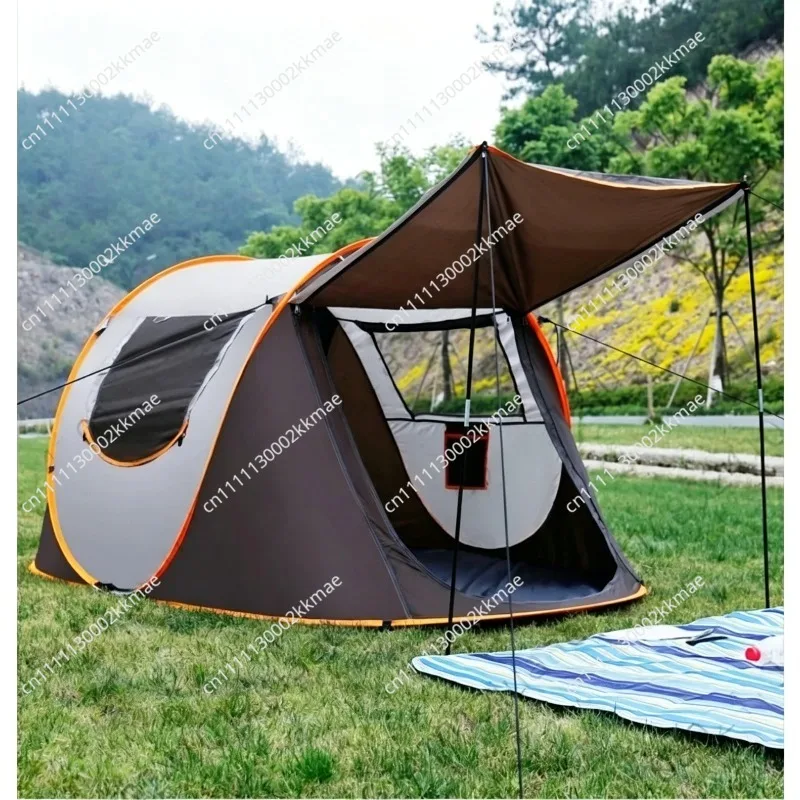 Outdoor Pop up Tent Full-Automatic Instant Unfold Rain-Proof Tent Family Ultralight Portable Dampproof Camping Tents for Tourism