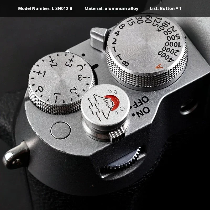 Camera Shutter Button Suitable for Fujifilm XT50 XM5 XT5 XT30 Second Generation XH2S X100VI Nikon ZF Camera Accessories
