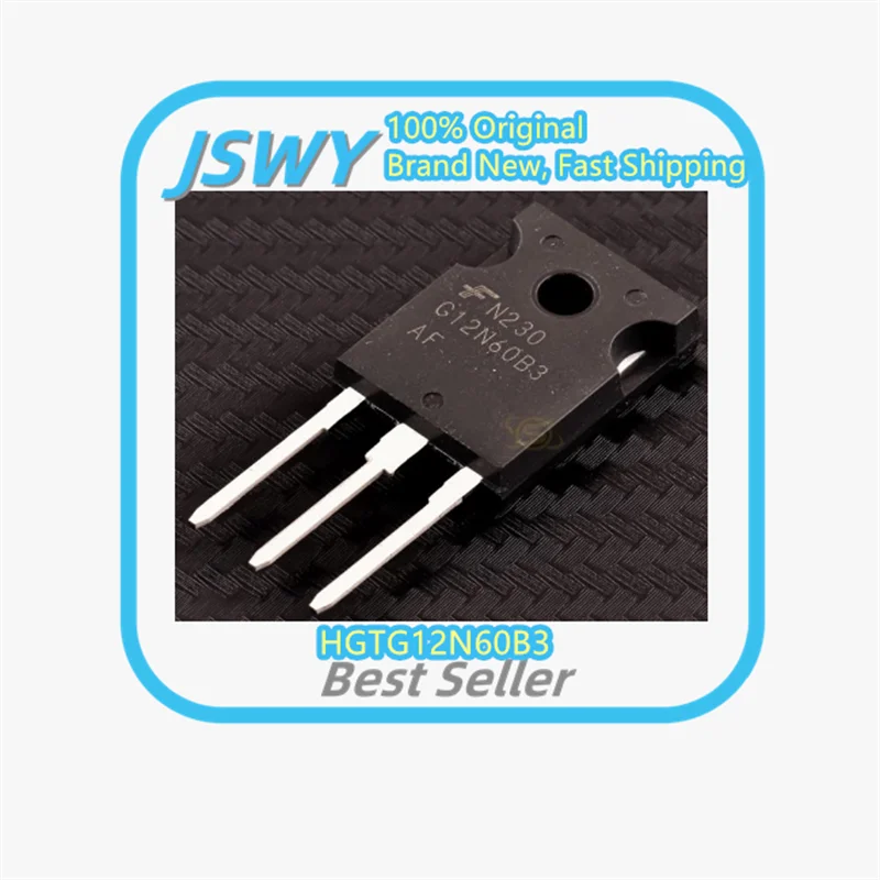 

(5/50 pieces) HGTG12N60B3 G12N60B3 TO-247 IGBT MOSFET 12A/600V Brand New Original Authentic Product