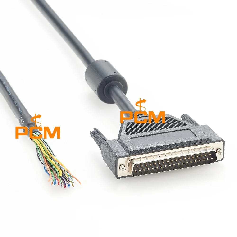 DB37 D-Sub 37-Pin Kabel mit offenem Ende für SPS-Industrieautomation I/O-Signalsteuerungssysteme – Detail 2