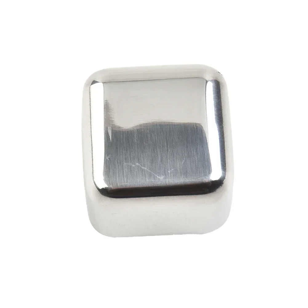 Cube Steel Ice Cube 2.7x2.7x2.7cm Food-grade Never Dilute (304) Stainless Steel Quality Is Guaranteed Brand New