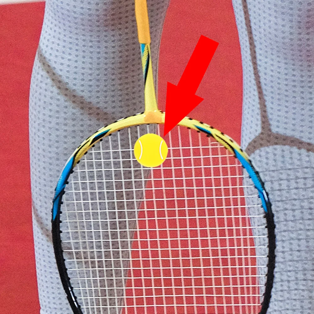 

8 Pcs Dampener Tennis Racquet Racket Shock Absorber Absorbers Vibration Dampers