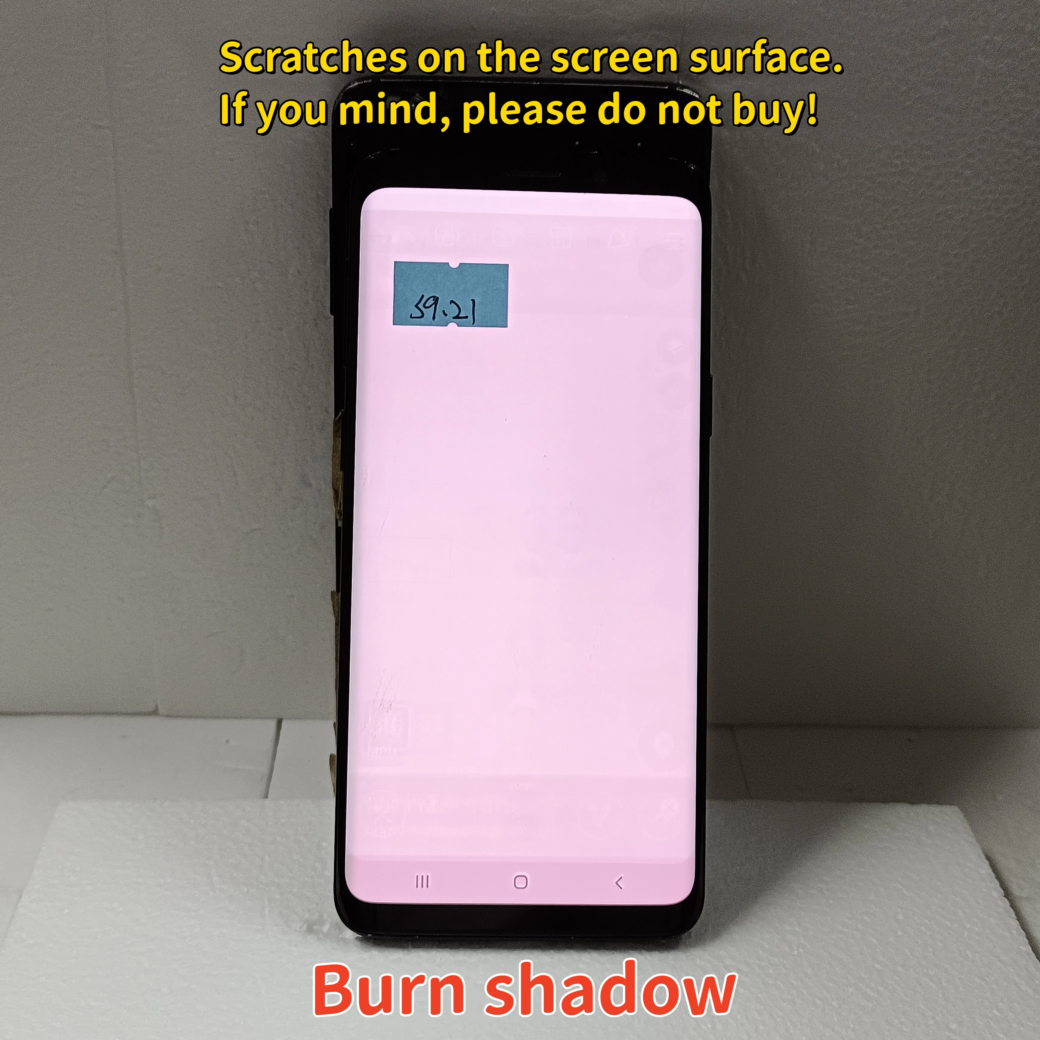 5.8''AMOLED S9 LCD Display Touch Screen Digitizer Assembly 100% Testing For Samsung Galaxy S9 G960 G960F SM-G9600 With Defects