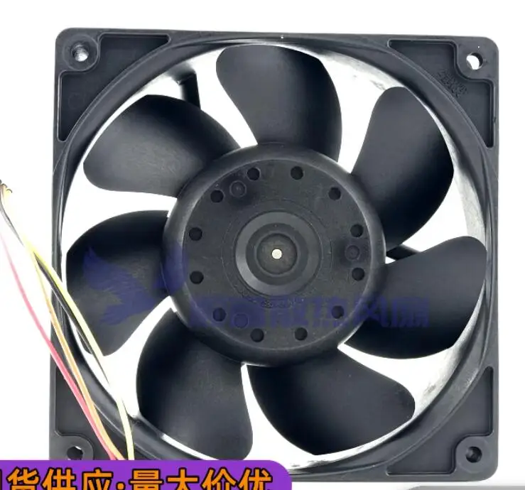 Sanyo Denki 9G1224HB1D03 DC 24V 0.22A 120x120x38mm 4-Wire Server Cooling Fan