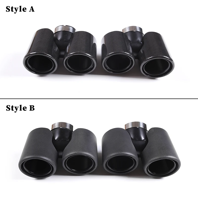 Stainless Steel Car Exhaust Pipe Noise Canceller Cover For Land Rover Defender 90 110 130 2020-2023 Car Mdification Accessories