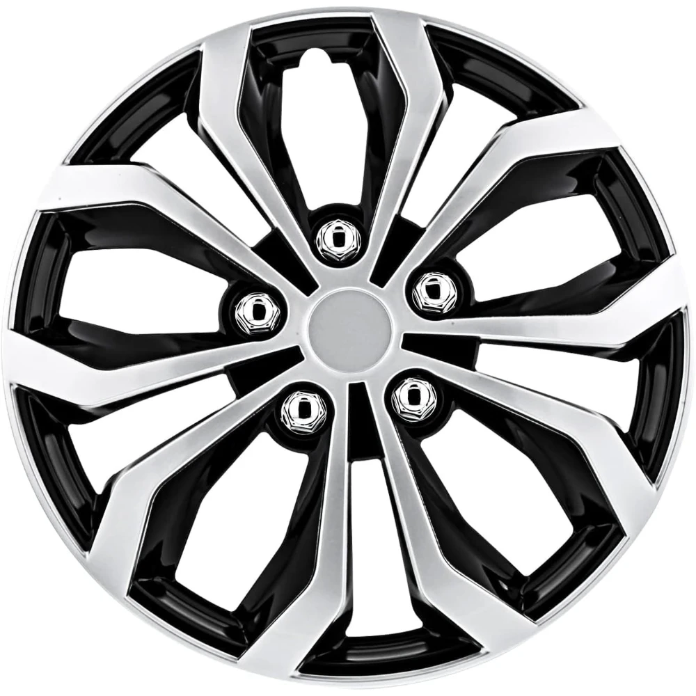 

Pilot Automotive 15 Inch Spyder Performance Wheel Cover WH553-15S-BS, Set of 4 for Toyota Volkswagen Honda Mazda Dodge Ford,