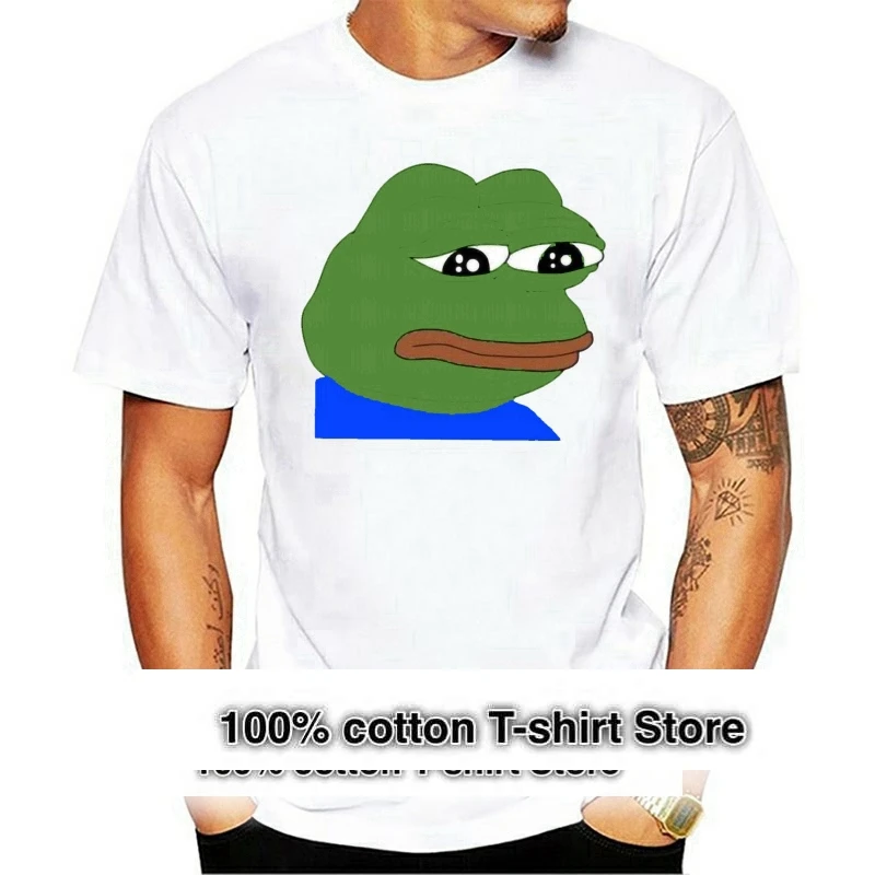 Feelsbadman Mens Printed T shirt  Men Women Cartoon Casual Short O neck Broadcloth Brand88