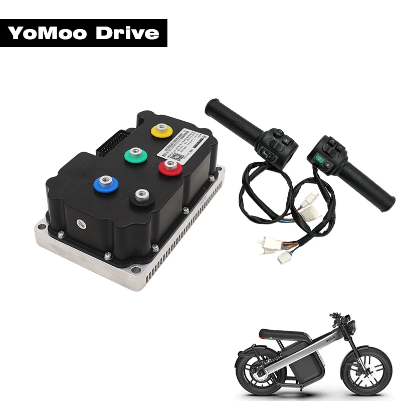 

ND72360 FarDrive Sine Wave Controller 3KW-4KW DC 190A With T08 Combination Switch Throttle For Motor Electric Scooter Motorcycle