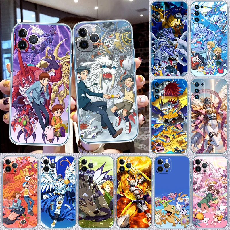 Funda Transparente para Teléfono IW10 D-Digimons para Motorola Moto G40 G04 G05 One Ace Action Fusion + Plus Hyper Macro Vision Zoom