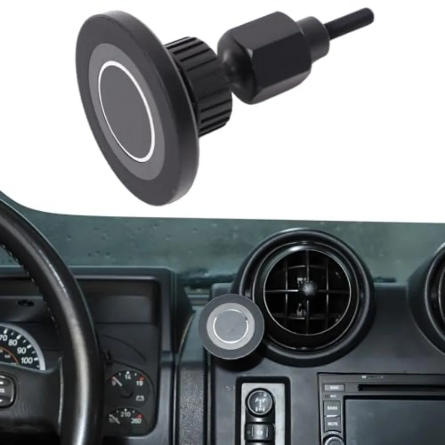 

Magnetic Phone Holder Mount Compatible with Hummer H2 2003-2007 Interior Accessories Aluminum Alloy Center A/C Air Vent Side Ce