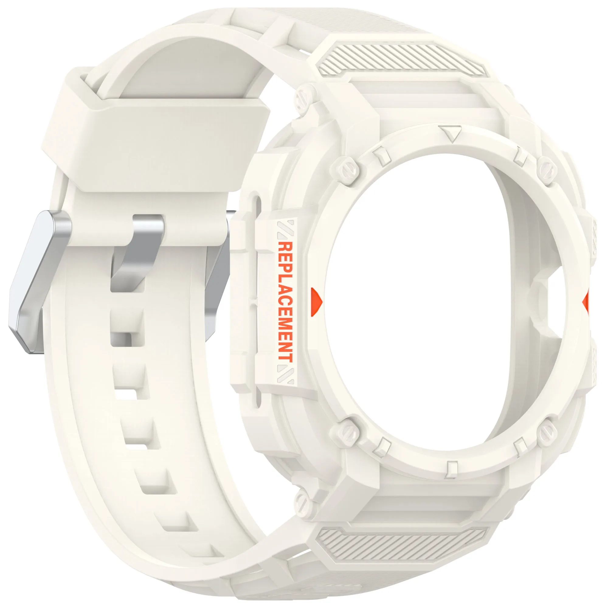 Case+Strap for Samsung Galaxy Watch Ultra 2025 47mm Silicone Sport Bracelet Correa for Galaxy Watch 7 Ultra 2 Strap Accessories image 5