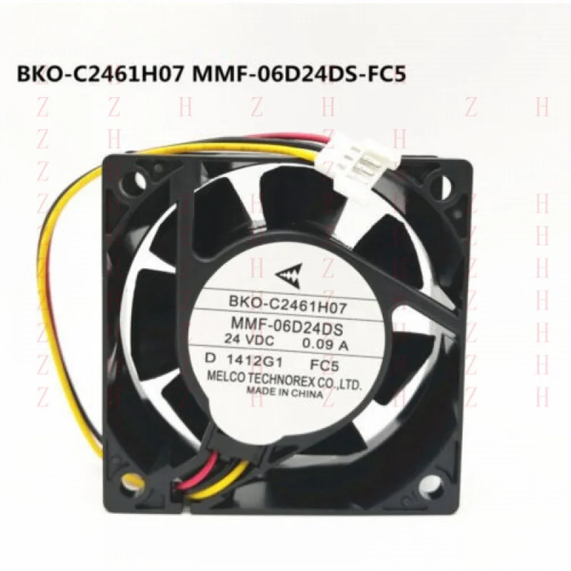 

XXZ для 1 шт. 24 В 0,09 А 6025 инверторный охлаждающий вентилятор BKO-C2461H07 MMF-06D24DS-FC5