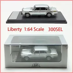 Liberty Diecast Alloy 1:64 Scale 300SEL Classic Car Model Adult Classic Collection Display Gift Souvenir