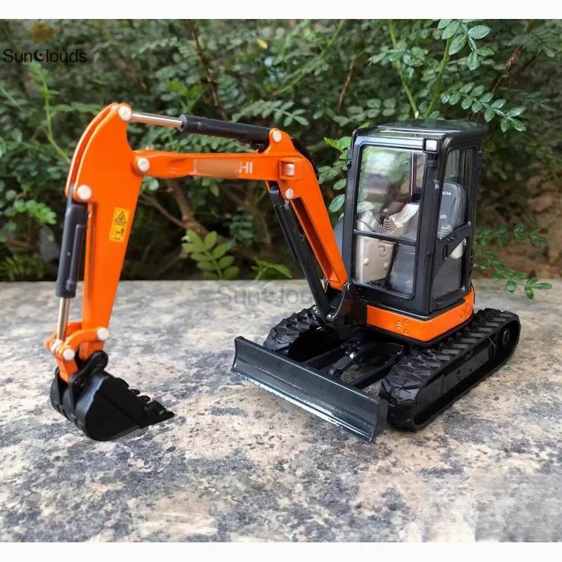 For HITACHI Excavator Model ZAXIS ZX35U-5A Alloy 1:30 Scale Die Cast Model Toy Car & Collection Gift & Display & Souvenir Orname