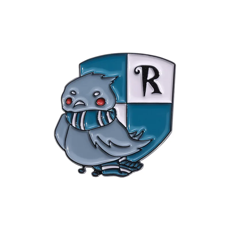 Cartoon Creative Magic Academy Souvenir alloy drip oil Enamel Pins Colorful scarf Brooches Lapel Badge Funny Jewelry Gifts image 4
