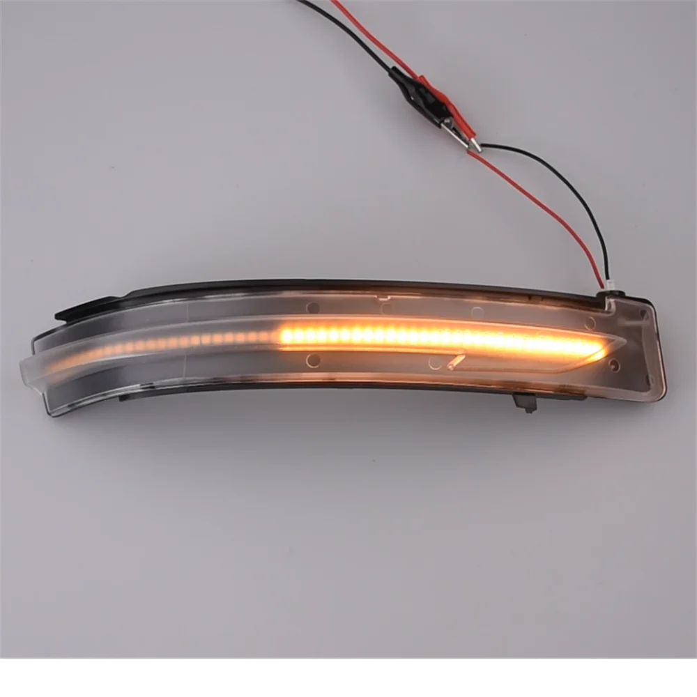 Für Nissan X-Trail T32 Rogue Qashqai J11 Murano Z52 Juke Navara Pathfinder LED Dynamischer Blinker Seitenspiegelanzeigeleuchte – Detail 6
