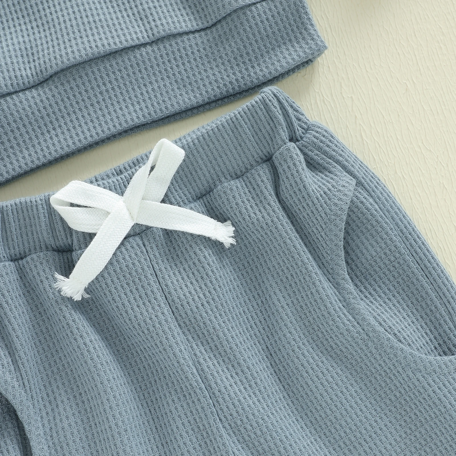 طفل 2PCS ملابس الربيع طويلة الأكمام إلكتروني التطريز البلوز + السراويل مجموعة ملابس أطفال #5