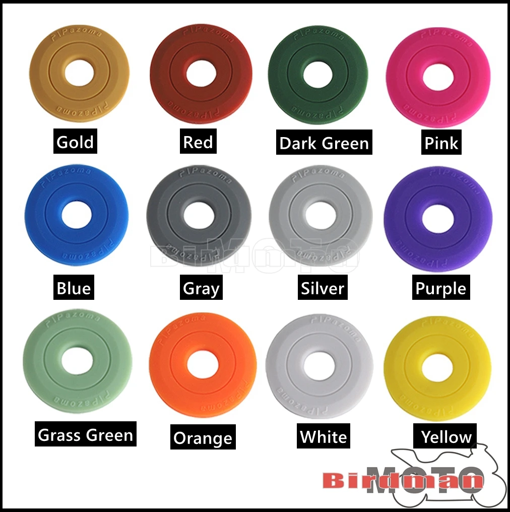 Parafango posteriore Sedile di Montaggio Guarnizione In Gomma Per Harley CVO Softail Dyna Sportster Touring Moto Montaggio Sedile Bullone Pad Rondella Parte