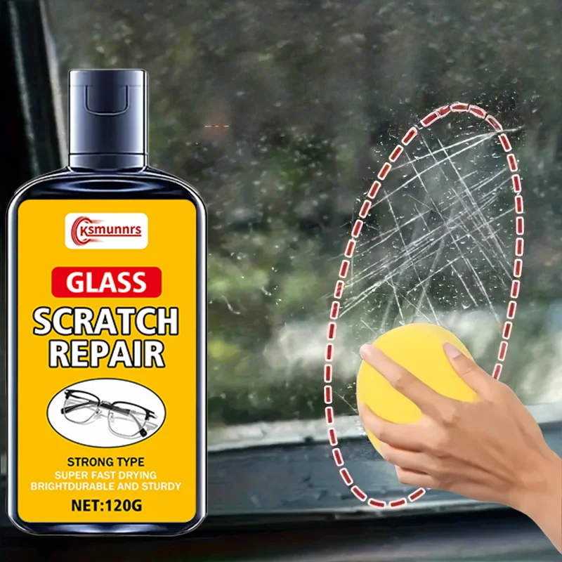 Glass Scratch Polishing Paste Can Be Used for Repairing Scratches on Home Floor-To-Ceiling Windows, Fish Tanks, Windshields, Gog