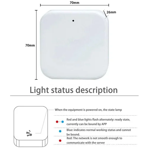 Imagen 2 del producto TTlock Gateways G2 G3 G3P G4 Bluetooth a 4G / GJ45/WiFi Hub dispositivo de hogar inteligente TThotel TT Lock App teléfono Control remoto desbloqueo